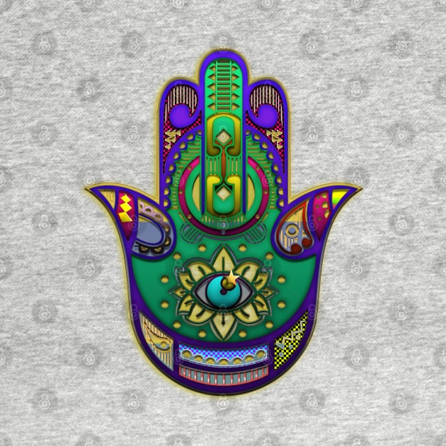 Hamsa 3D by LanaBanana